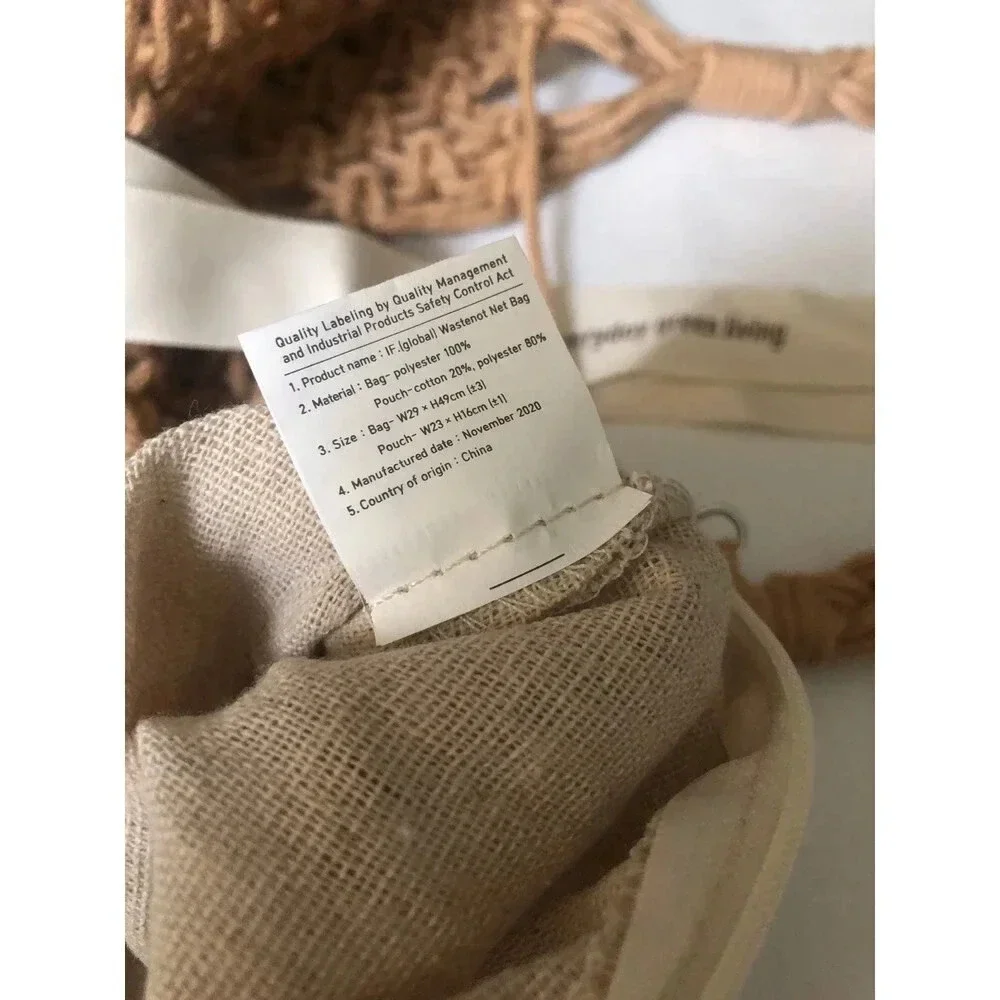 crochet tote bag